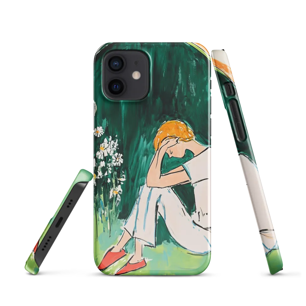 Silent Sorrow | Phone Case |  12 | Snap Case | Glossy
