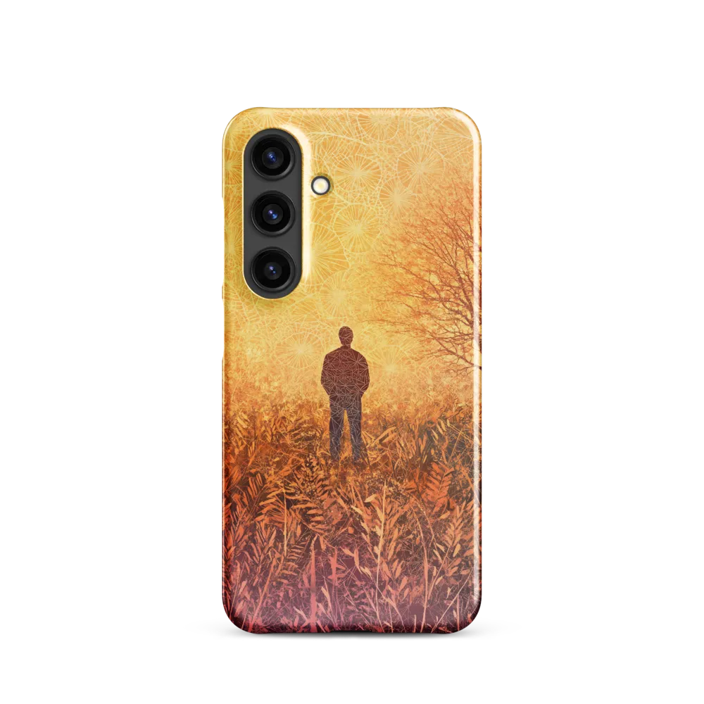 Contemplation in a Surreal Landscape