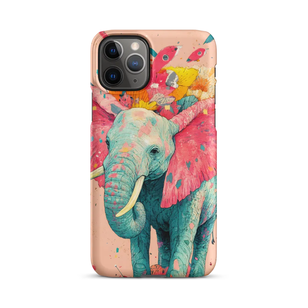 Whimsical Elegance: The Floral Elephant