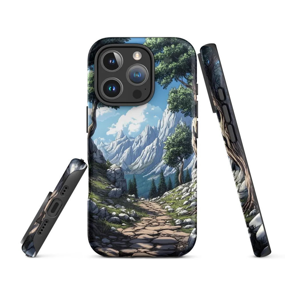 Journey Through Tranquility | Phone Case |  16 Pro | Tough Case | Matte