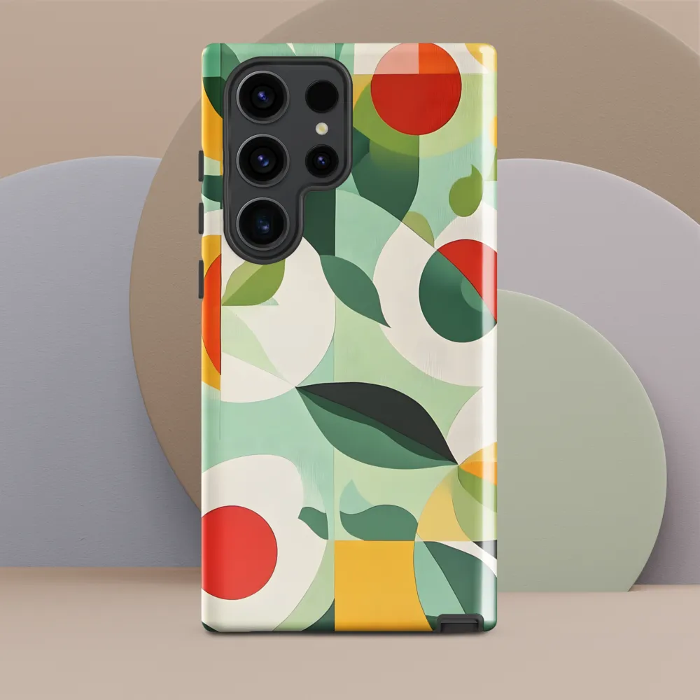 Harmony in Shapes: A Playful Abstract Design