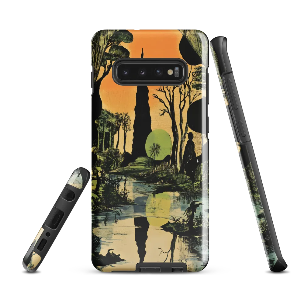 Reflections of Mystery | Phone Case |  S10 Plus | Tough Case | Glossy