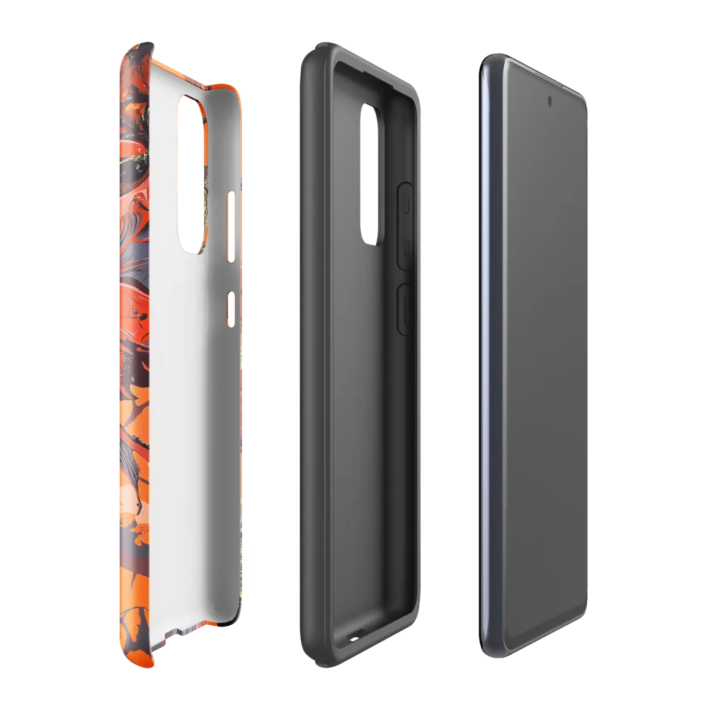Life in Motion: An Abstract Tree | Phone Case |  S20 FE | Tough Case | Glossy