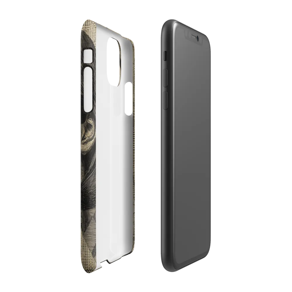 Contemplative Reflection | Phone Case |  11 | Snap Case | Matte