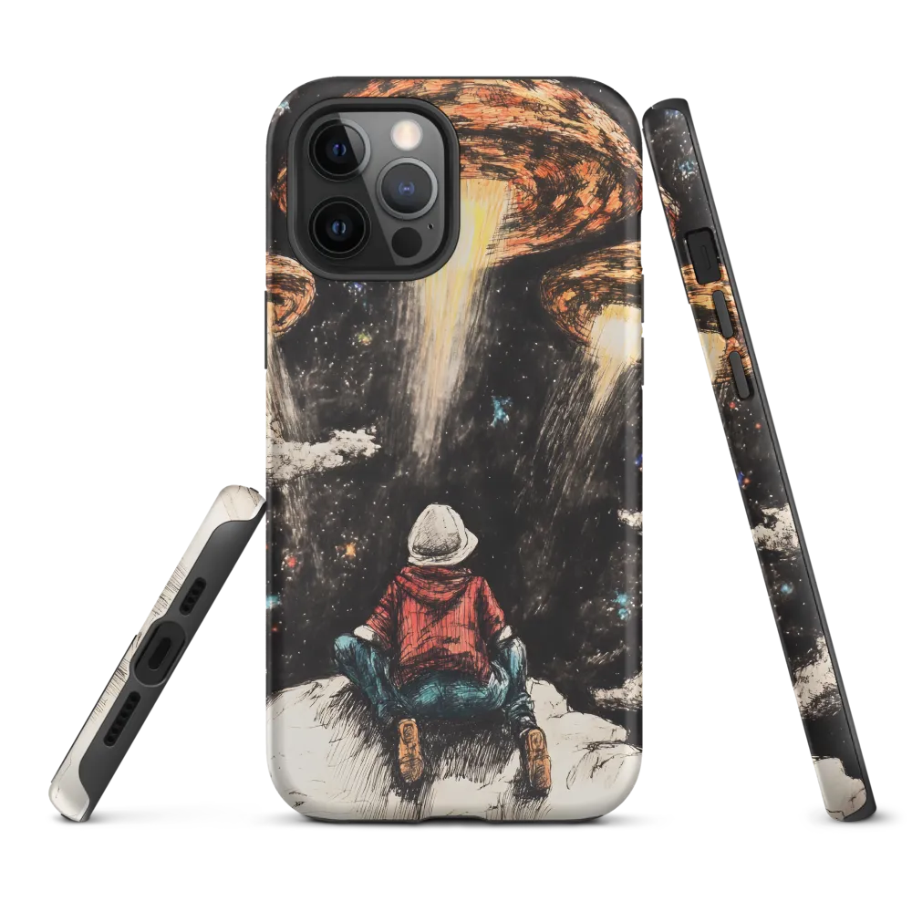 Gazing into the Unknown: A Child's Wonder in Space