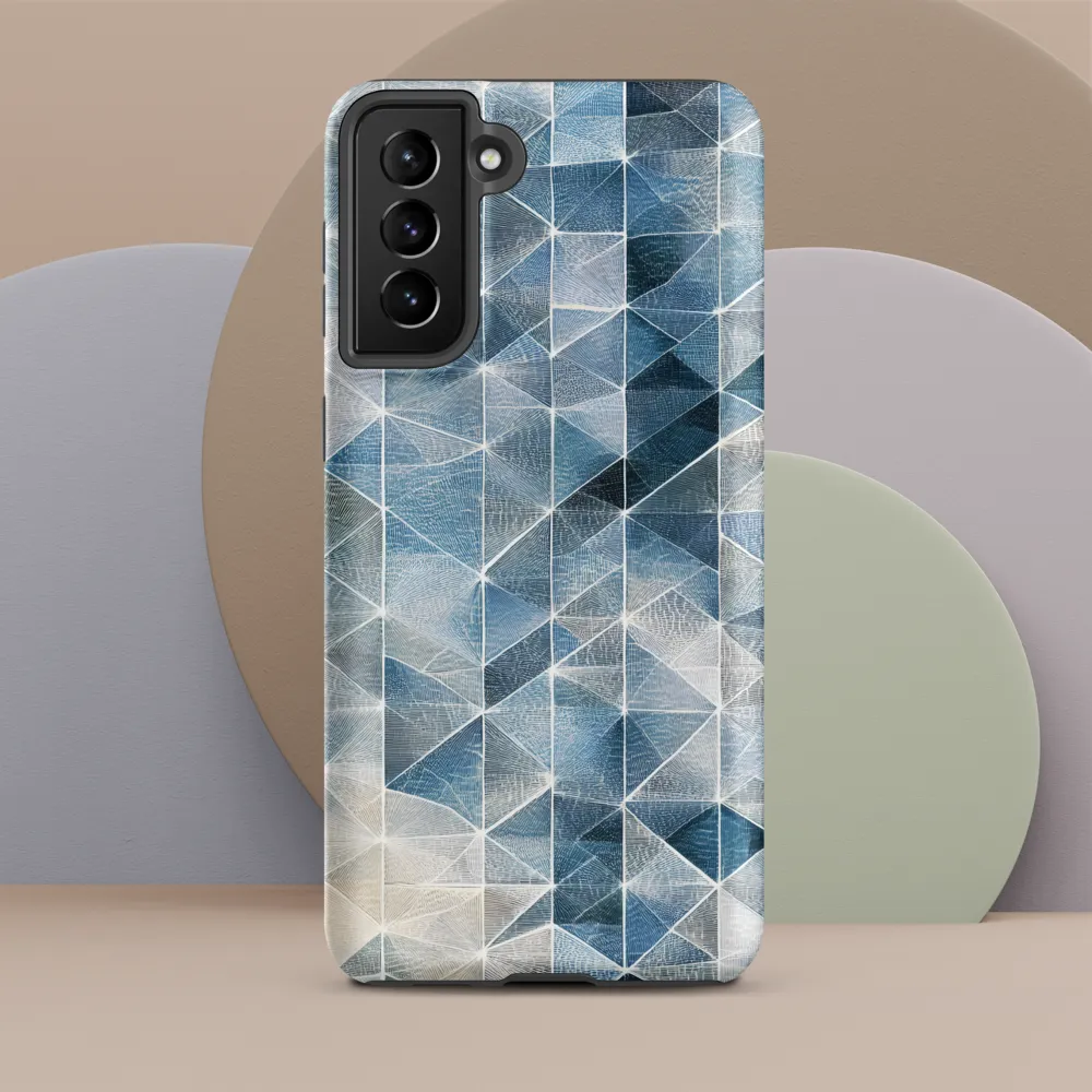 Geometric Harmony in Blue