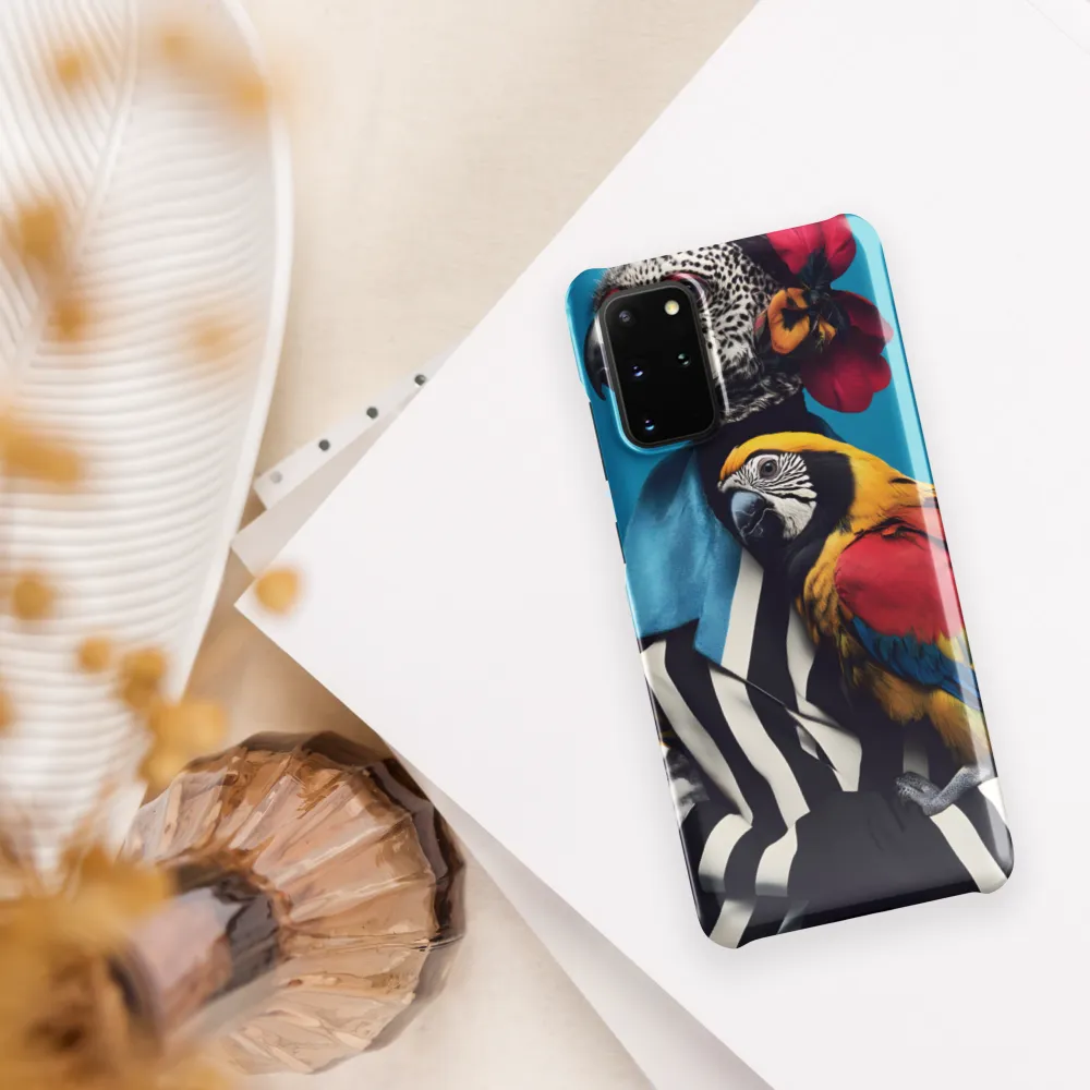 Vibrant Fusion of Flora and Fauna