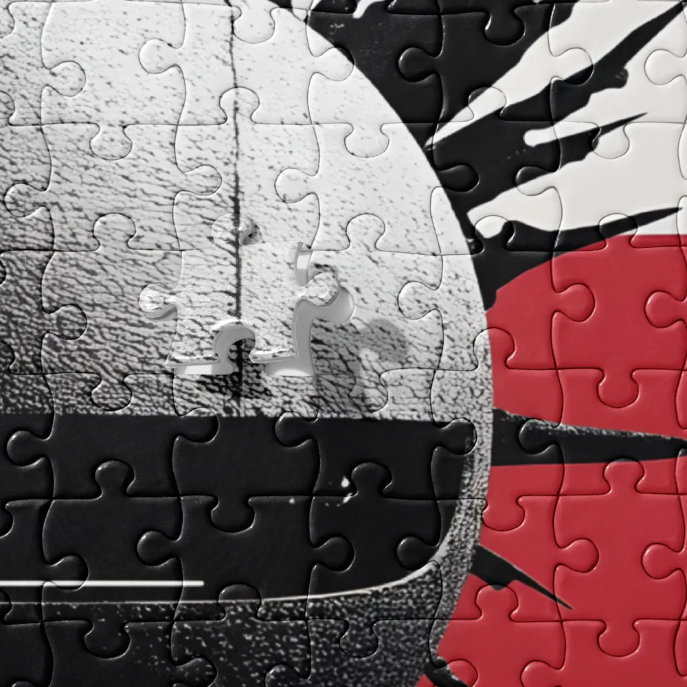 Mysterious Urban Figure | Jigsaw Puzzle | 252 pieces