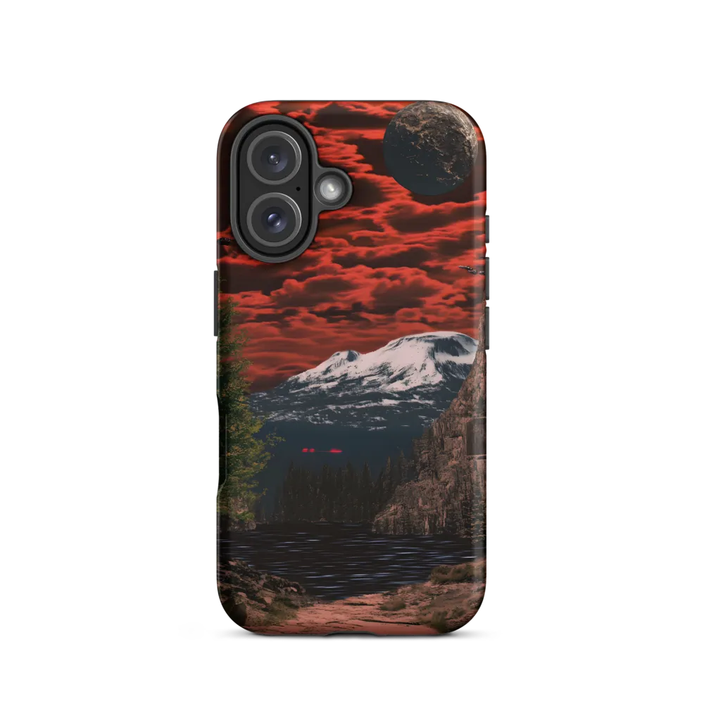 Mystical Reflections: A Surreal Landscape Adventure | Phone Case |  16 | Tough Case | Matte