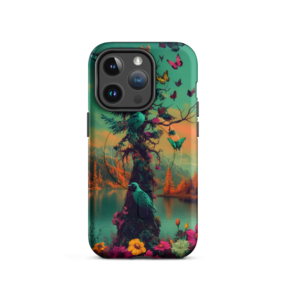 Whispers of a Vibrant Dream | Phone Case |  14 Pro | MagSafe® Tough Case | Matte