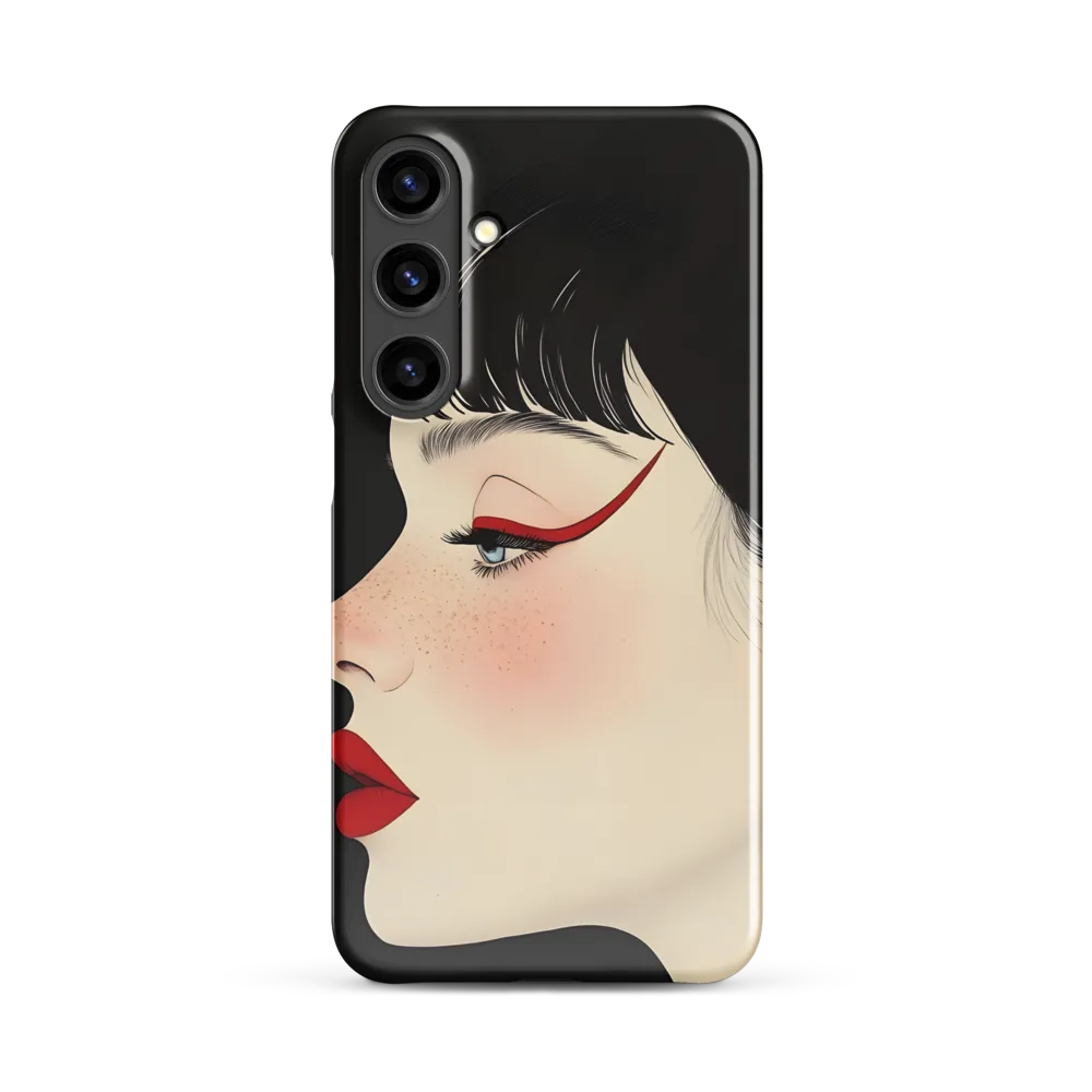 Elegance in Profile | Phone Case |  S24 Plus | Snap Case | Glossy