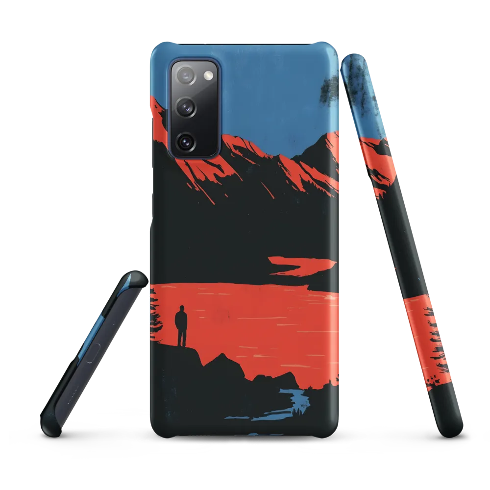 Serenity in Contrast | Phone Case |  S20 FE | Snap Case | Matte