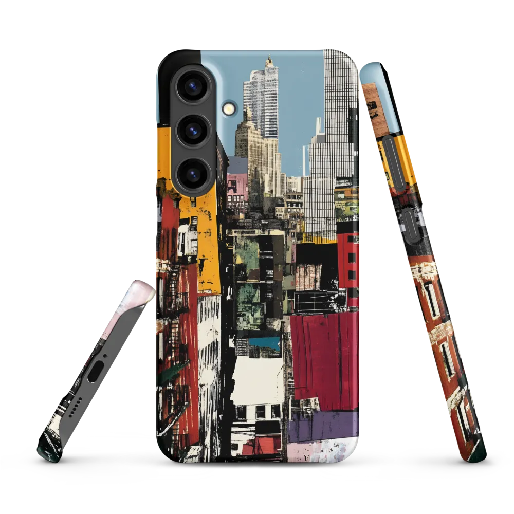 Urban Collage: A Vivid Cityscape
