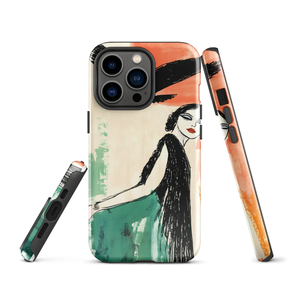Elegance in Flight | Phone Case |  13 Pro | Tough Case | Glossy