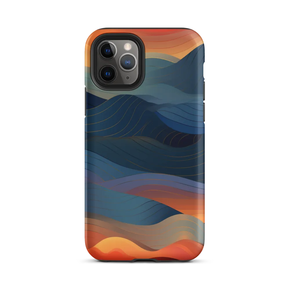 Harmonious Waves at Dusk
