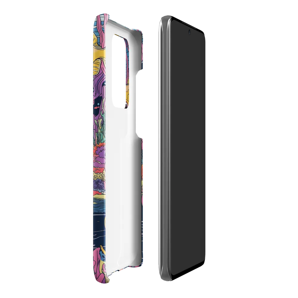 Underwater Dreamscape: A Playful Encounter | Phone Case |  S20 Ultra | Snap Case | Matte