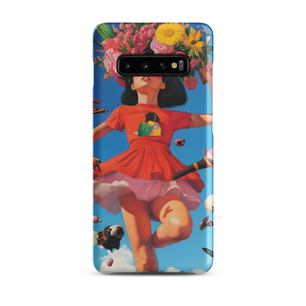 Joyful Whimsy | Phone Case |  S10 Plus | Snap Case | Matte