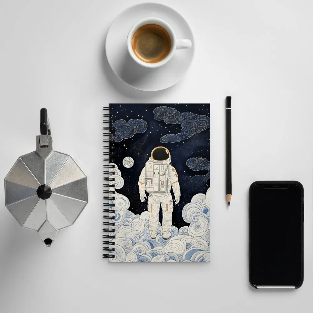 Dreamscape of Exploration | Spiral Notebook