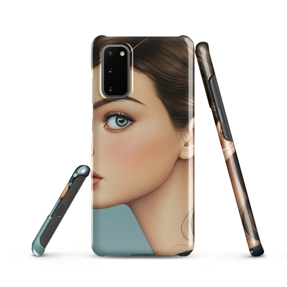 Captivating Gaze: A Modern Portrait
