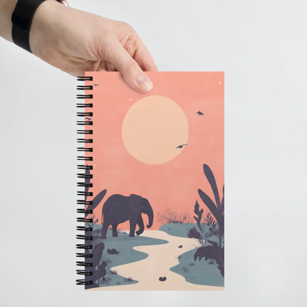 Serenity in the Savanna | Spiral Notebook