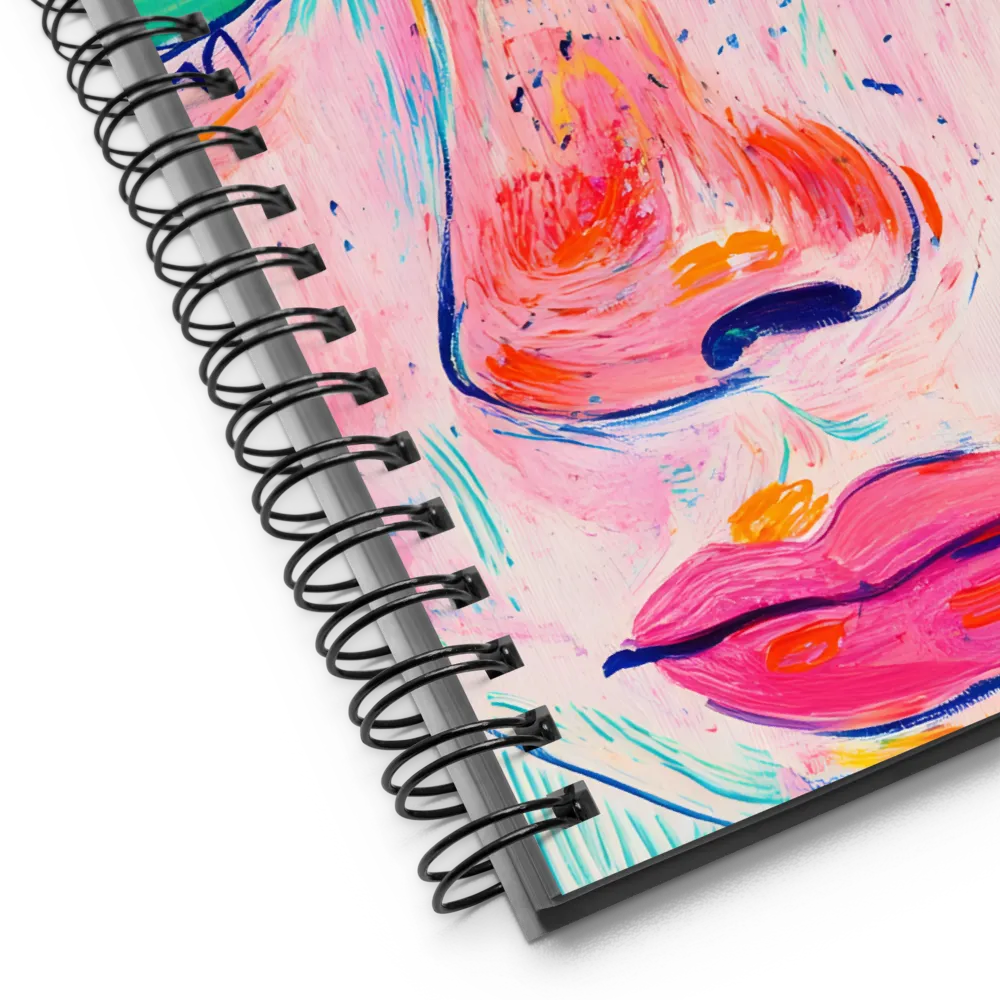 Vibrant Gaze | Spiral Notebook