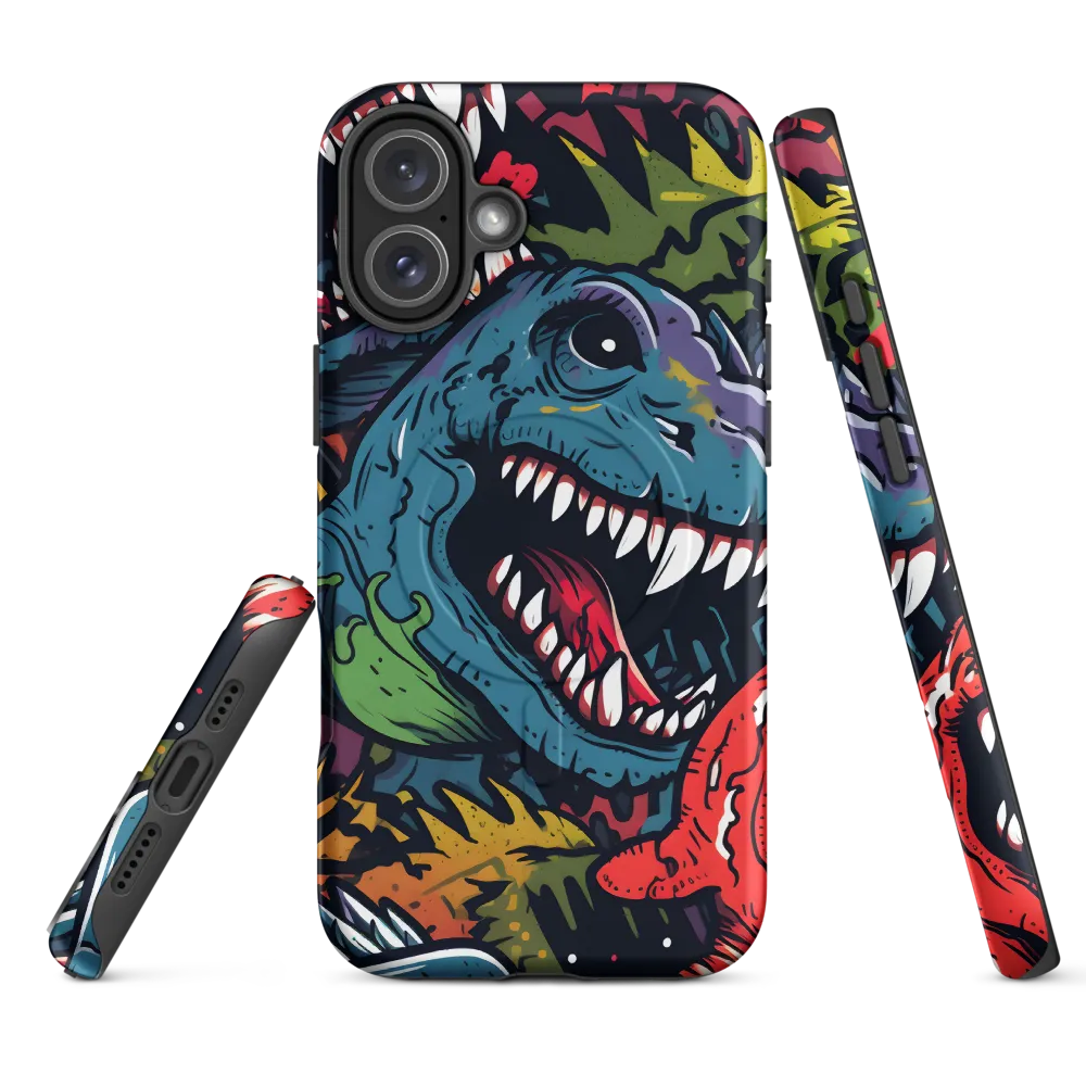 Dino Mania: A Colorful Frenzy