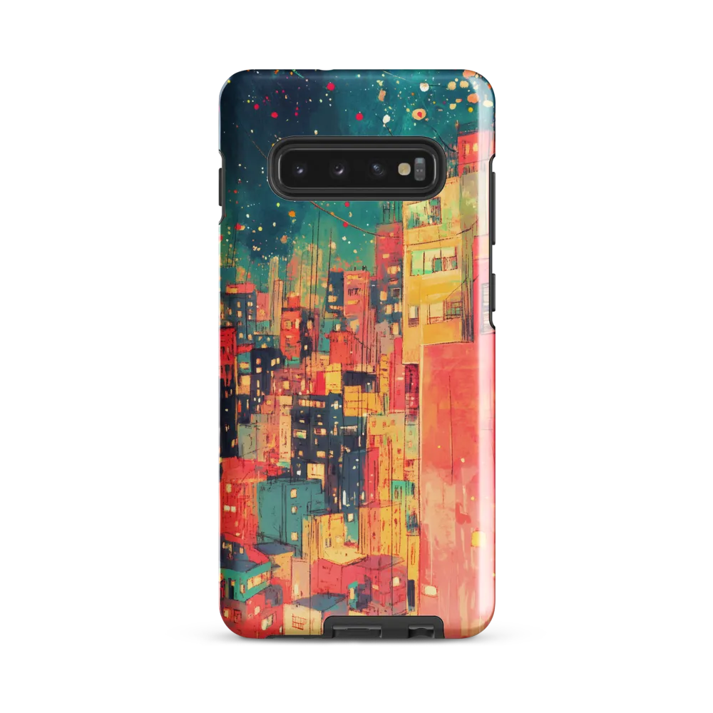 City of Dreams: A Nocturnal Reverie | Phone Case |  S10 Plus | Tough Case | Glossy