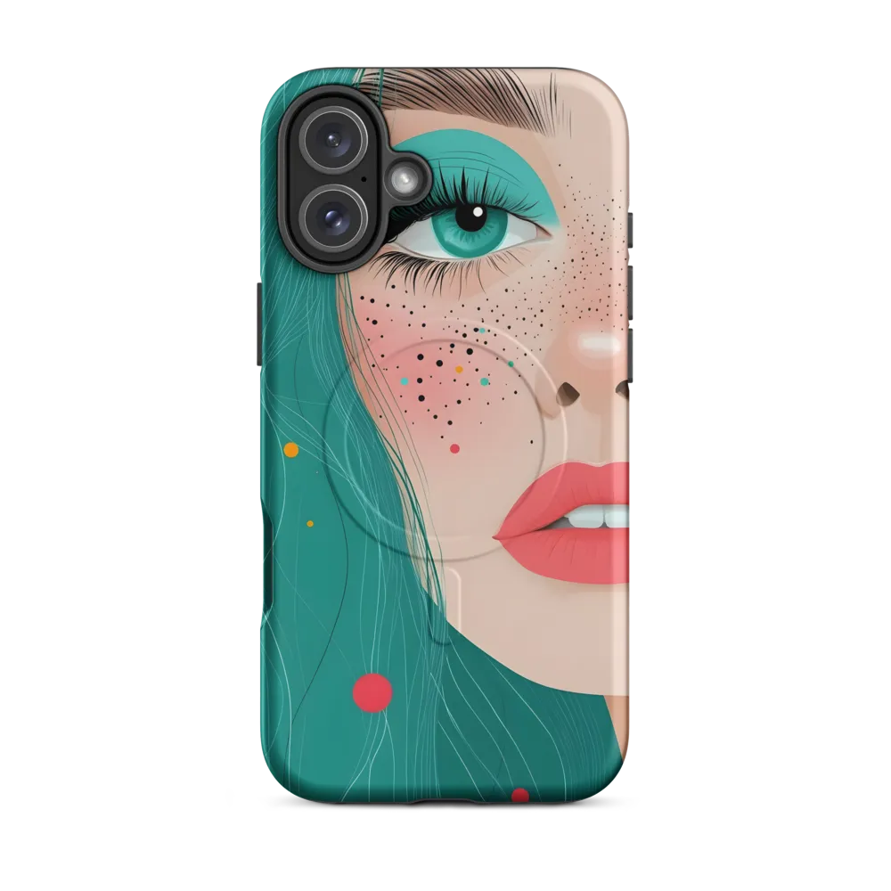 A Playful Portrait: Turquoise Temptation