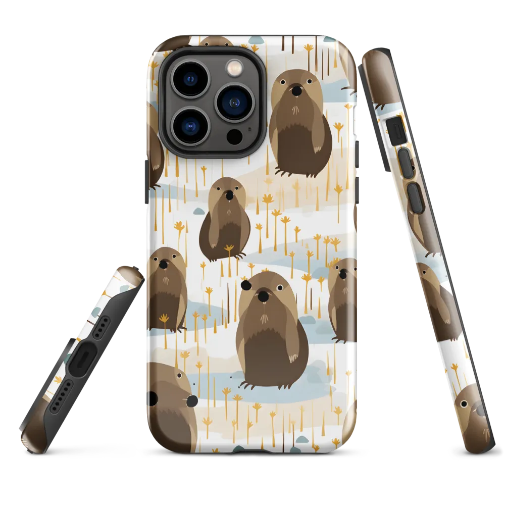 Whimsical Waters: A Celebration of Otters and Seals