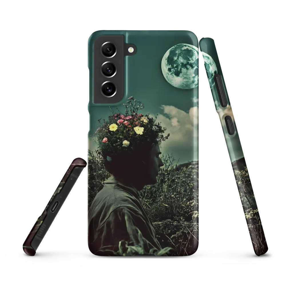 Moonlit Blossom | Phone Case |  S21 FE | Snap Case | Matte