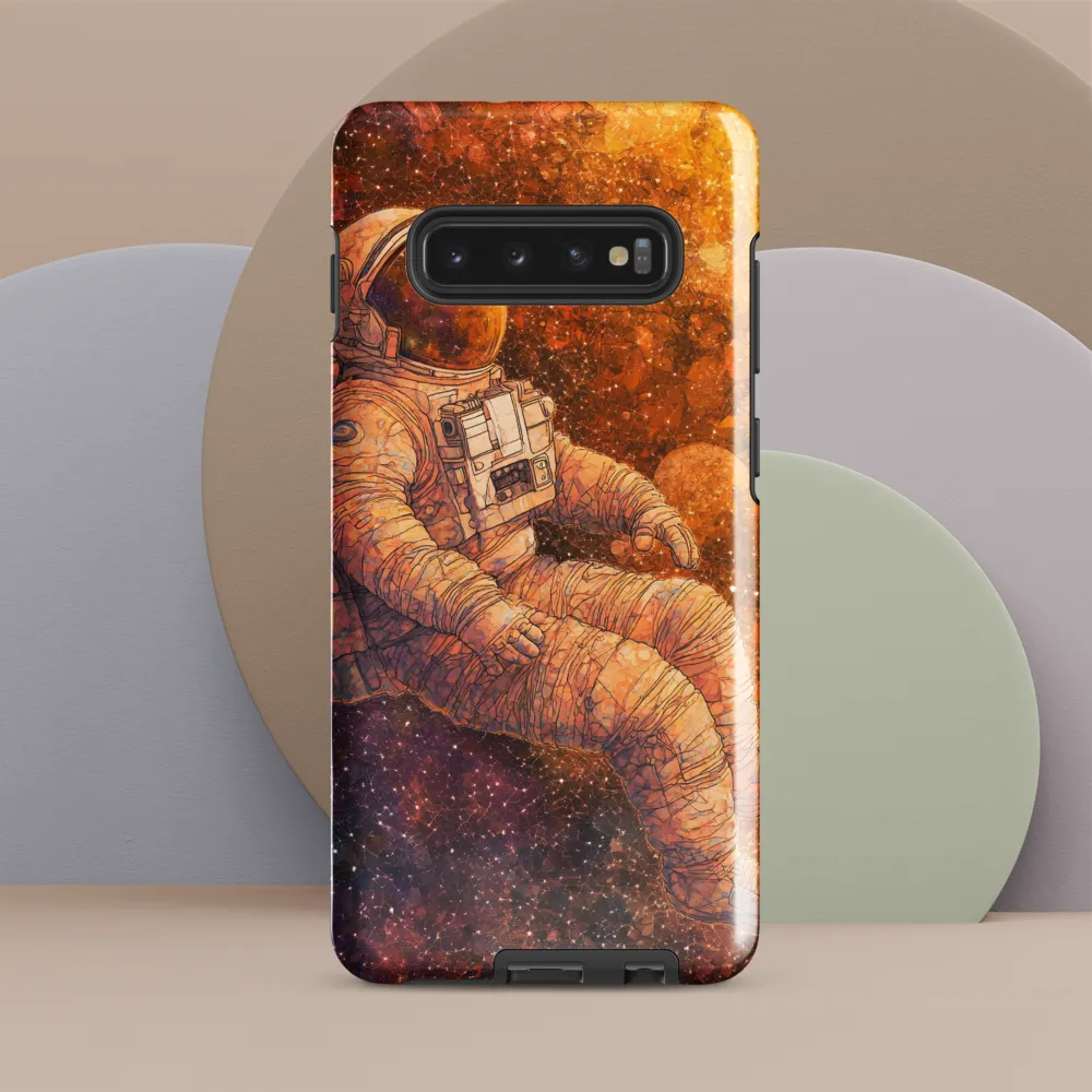 Cosmic Serenity | Phone Case |  S10 Plus | Tough Case | Glossy