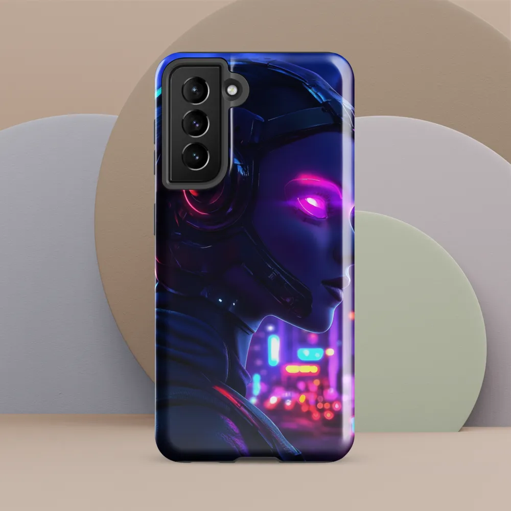 Neon Dreams: A Cyborg's Mystique
