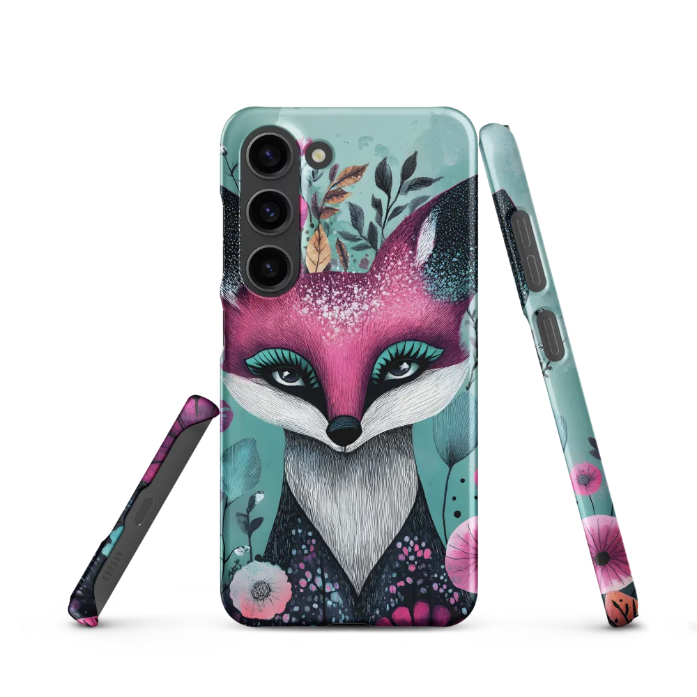 Whimsical Fox Among Blossoms