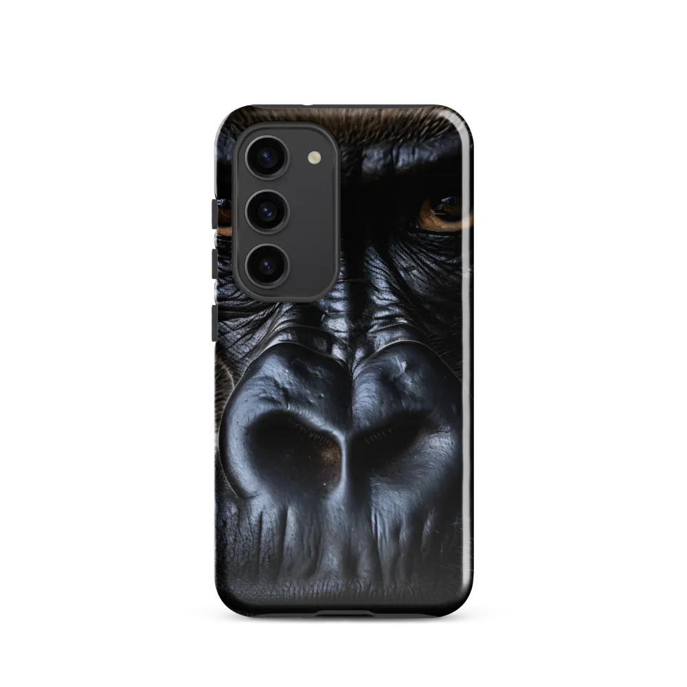 Gaze of the Wild: A Gorilla's Portrait