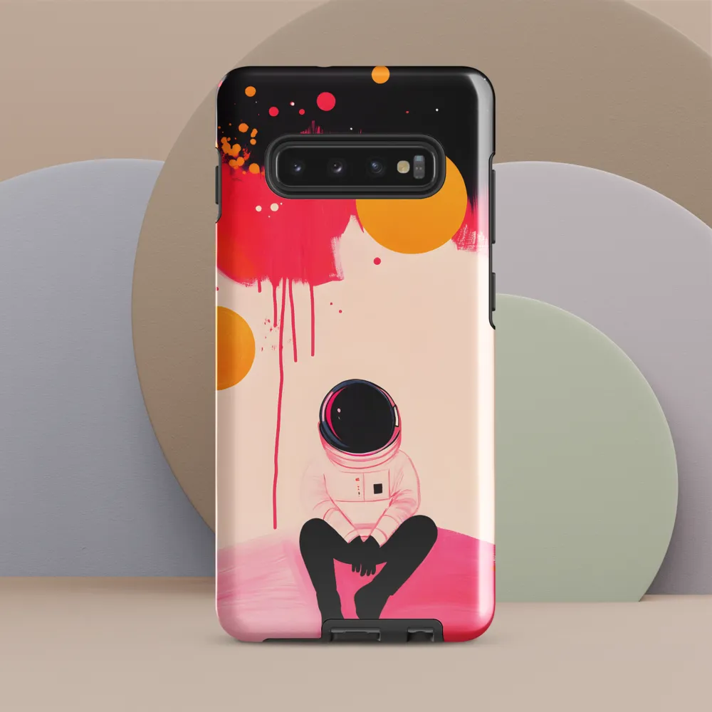 Cosmic Contemplation | Phone Case |  S10 Plus | Tough Case | Glossy