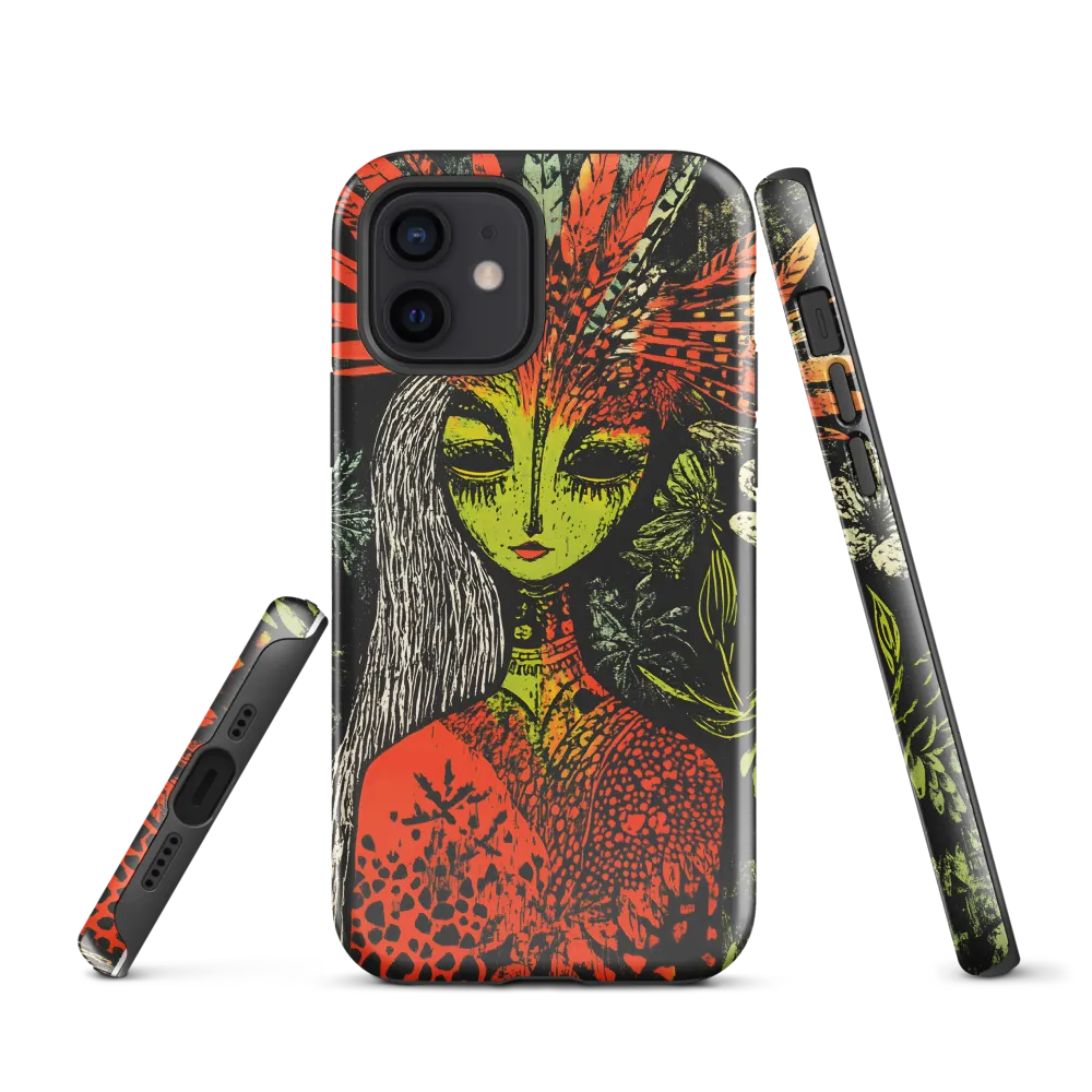 Mystical Flora: A Surreal Portrait