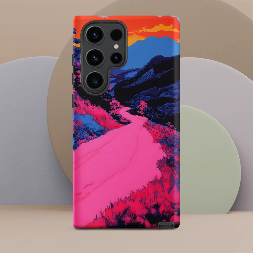 Ethereal Landscape in Vivid Hues