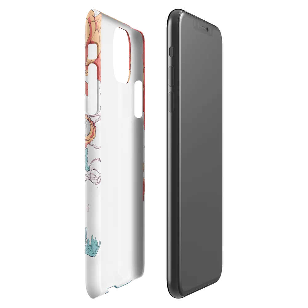 The Watchful Bloom | Phone Case |  11 Pro Max | Snap Case | Glossy