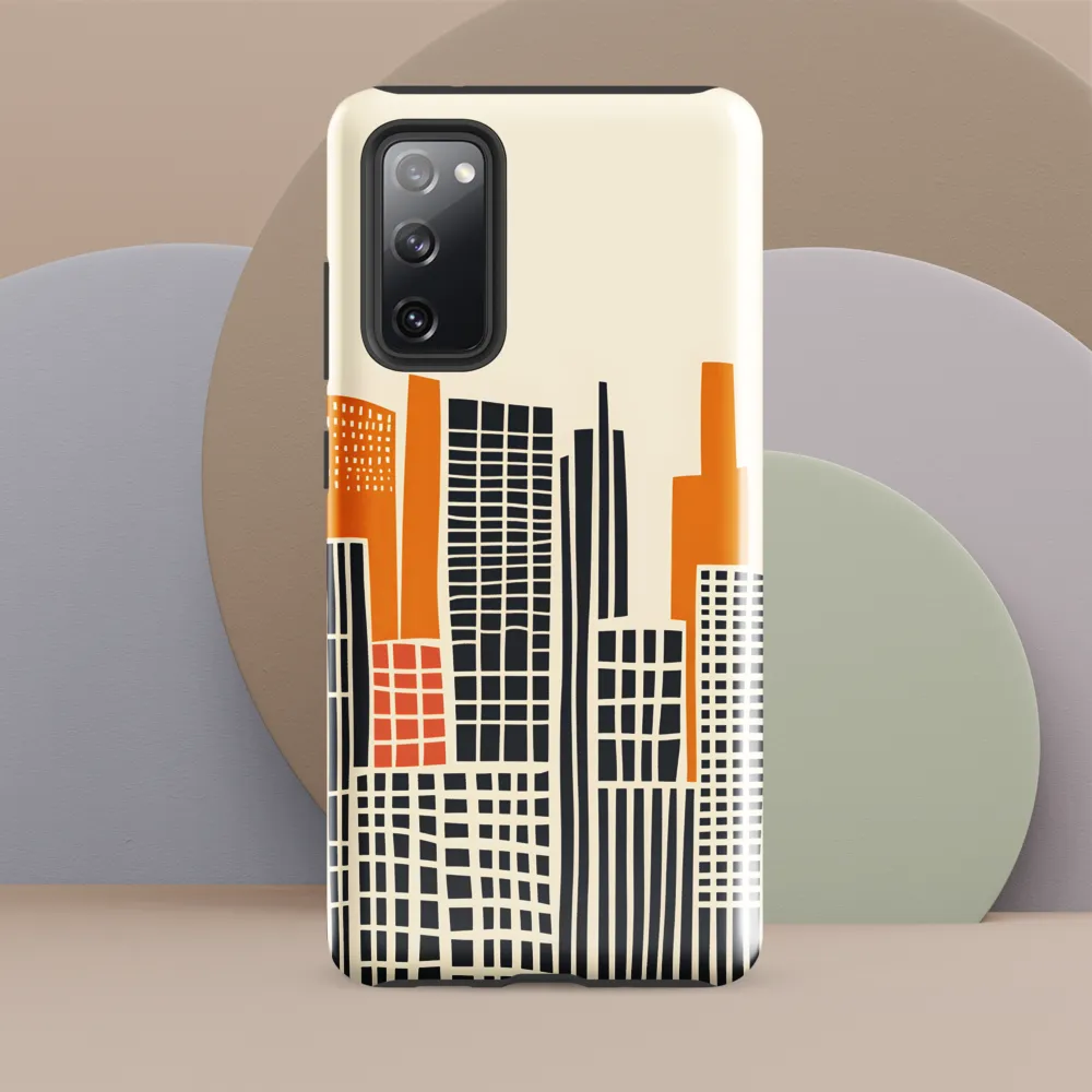 Urban Rhythms: A Graphic Cityscape