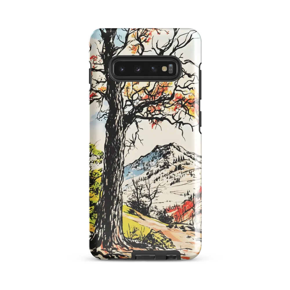 Autumn Majesty: The Guardian Tree | Phone Case |  S10 Plus | Tough Case | Glossy