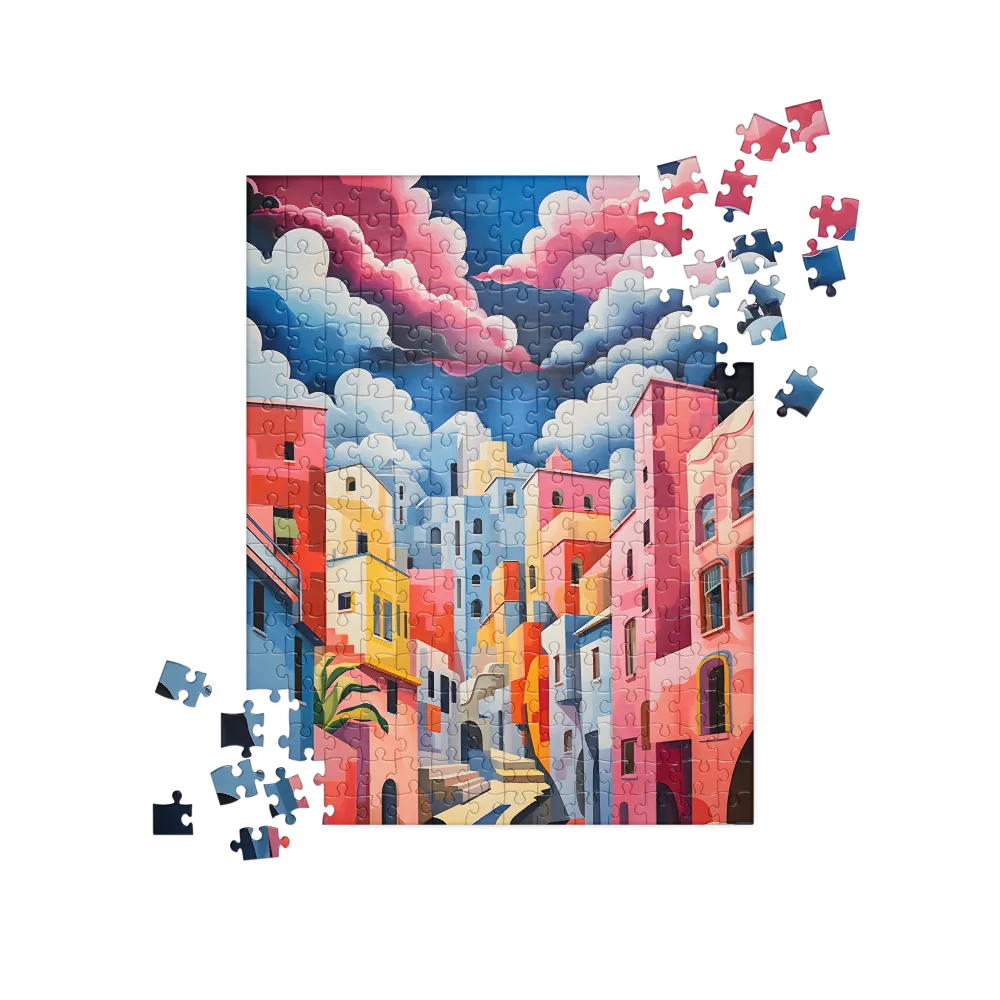 Whimsical Cityscape | Jigsaw Puzzle | 252 pieces