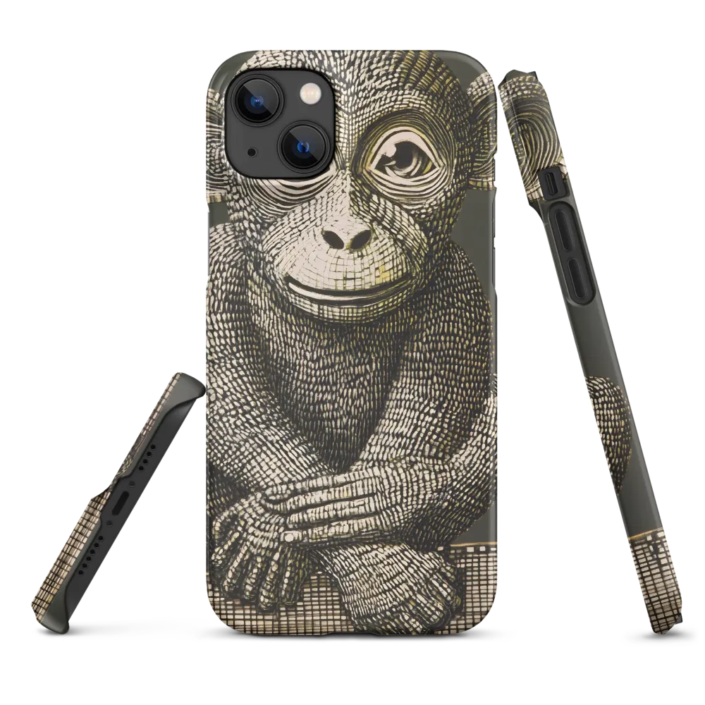 Intricate Primate Portrait