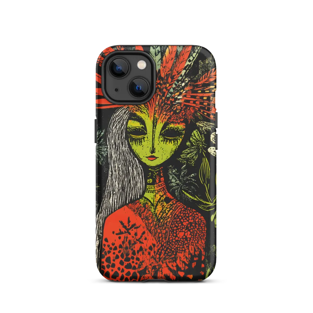 Mystical Flora: A Surreal Portrait