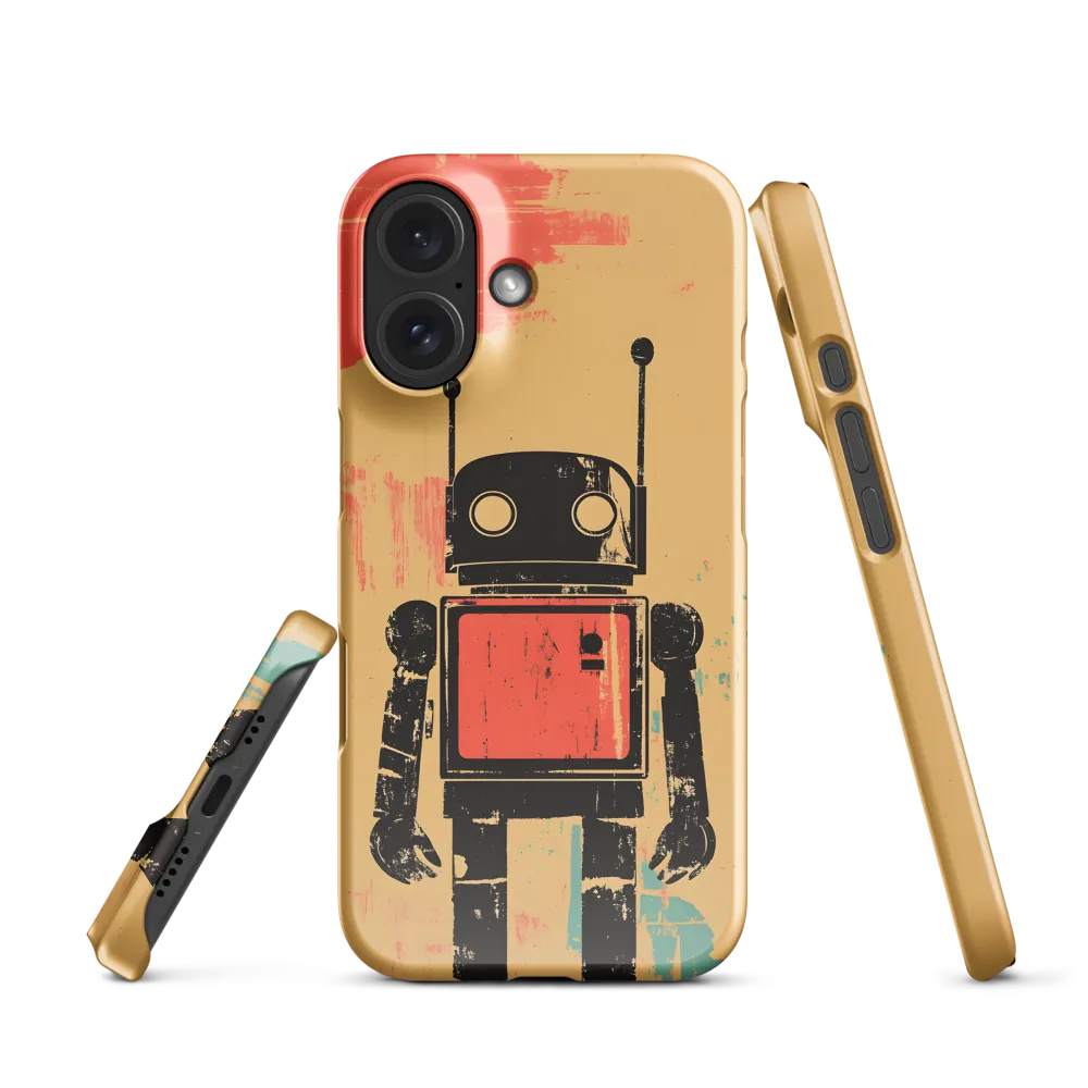 The Retro Robot | Phone Case |  16 | Snap Case | Glossy