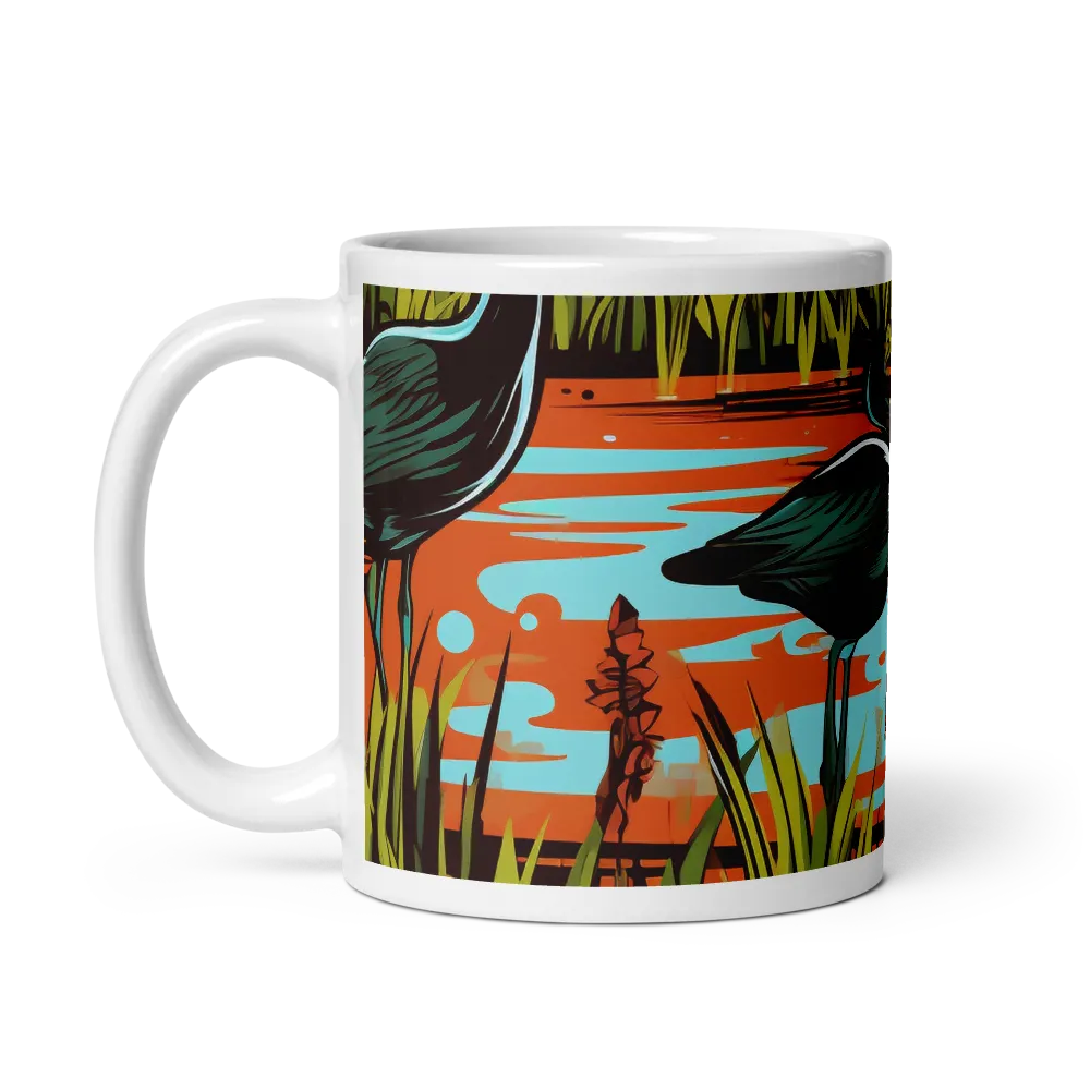 Marshland Symphony | Mug with White inside | 11 oz