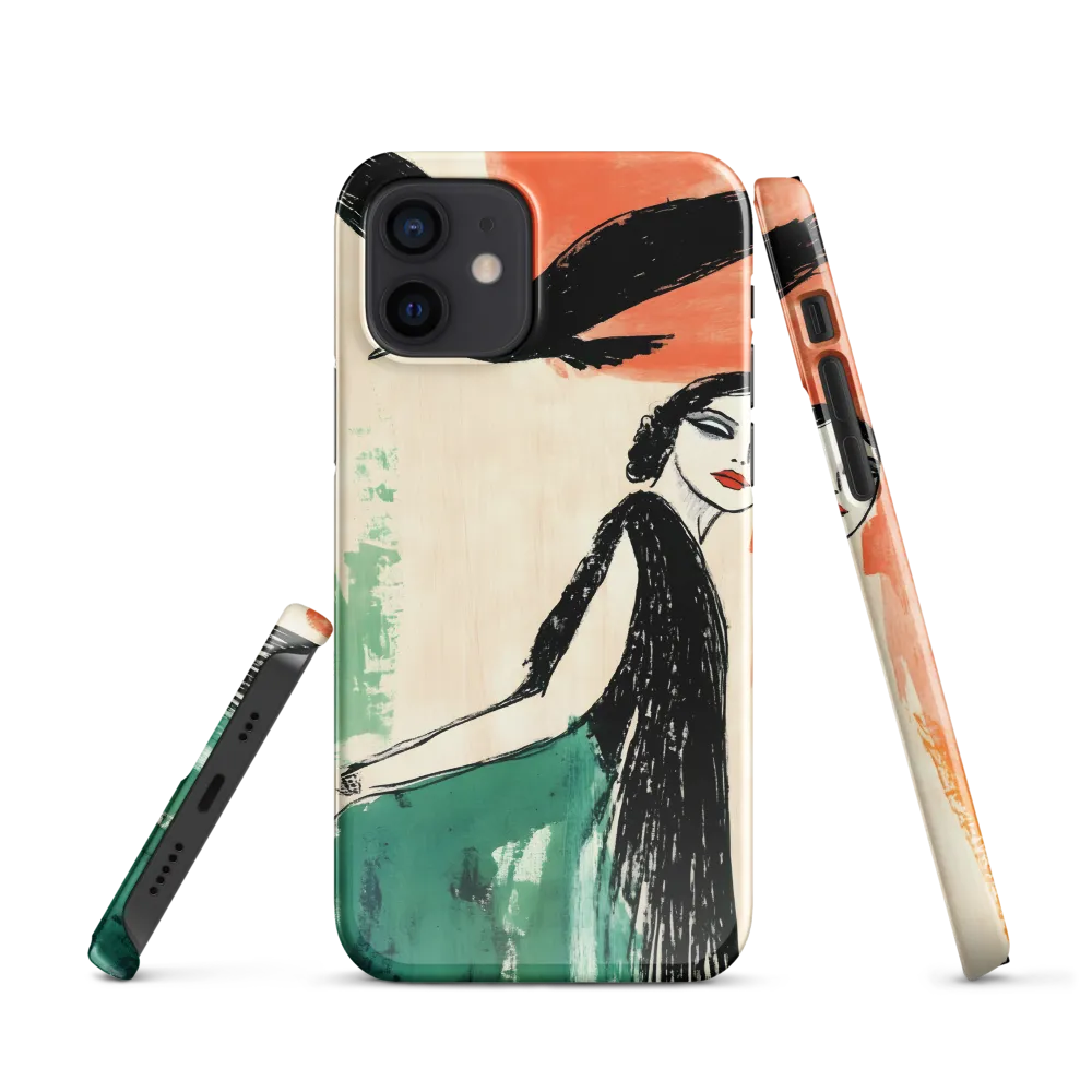Elegance in Flight | Phone Case |  12 | Snap Case | Glossy