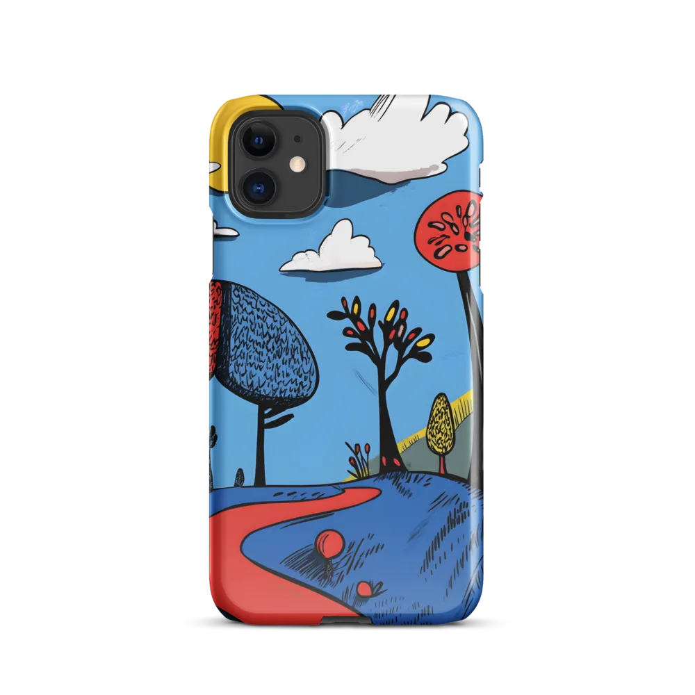 A Playful Journey Through Whimsical Woods | Phone Case |  11 | Snap Case | Glossy