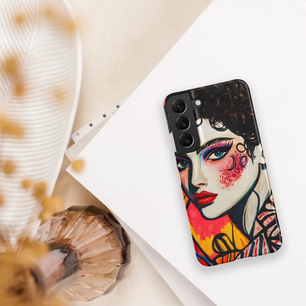 Eloquent Gaze | Phone Case |  S22 | Snap Case | Matte