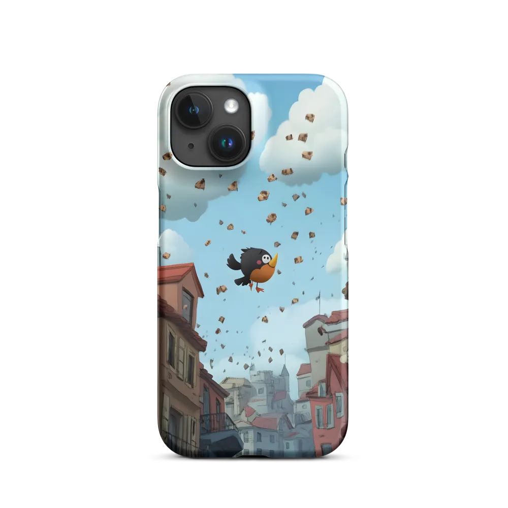 A Whimsical Flight Through Bread and Sky
