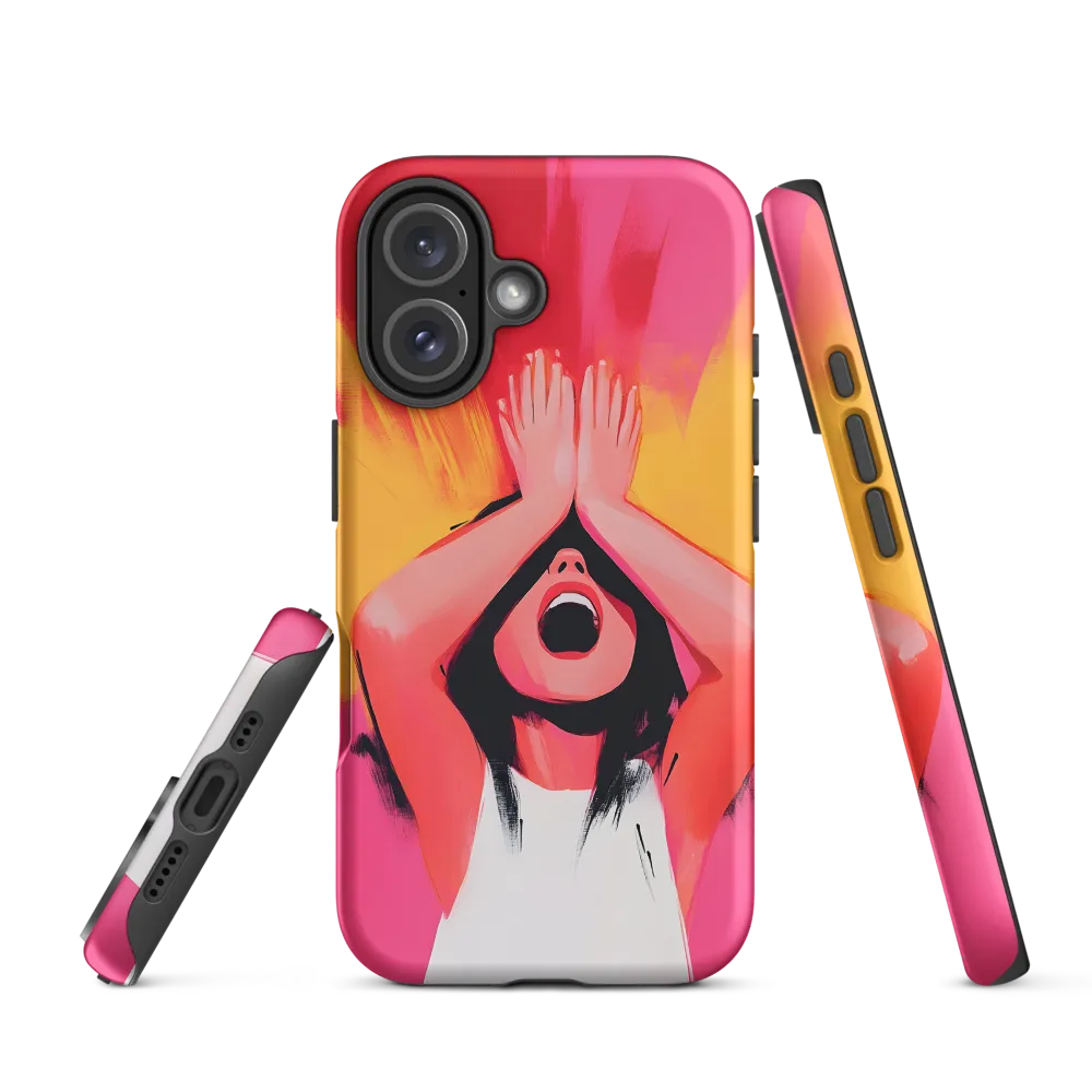 Silent Scream | Phone Case |  16 | Tough Case | Matte